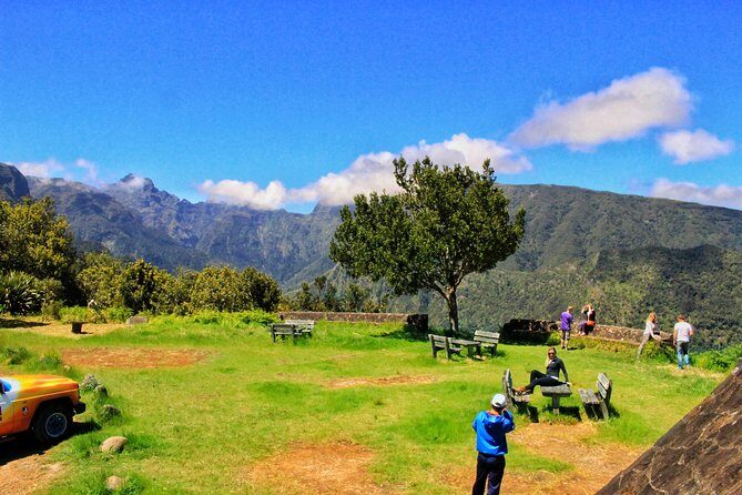 4x4 Full-Day Tour to Explore Portugal's Scents and Flavors - São Vicente: valley views and coastal Madeira life