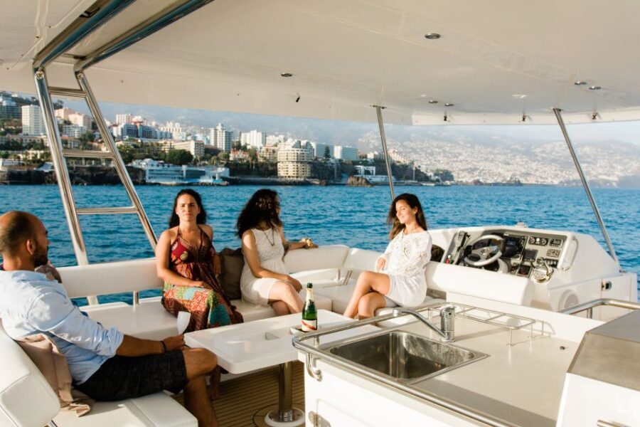 All Inclusive Whale and Dolphin Watching Luxury Tour - Back toward Funchal: relax, snack more, and enjoy the coastline