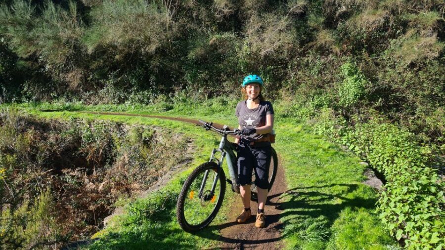 Camacha: Levada Trail e-Bike Guided Tour - The water mill and the funny-tree rest: a smart pacing break