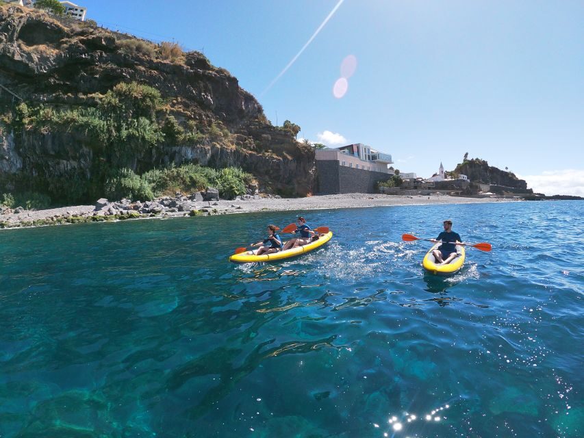 Câmara de Lobos: Private Guided Kayaking Tour in Madeira - Cabo Girão’s cliffs and Skywalk views from sea level