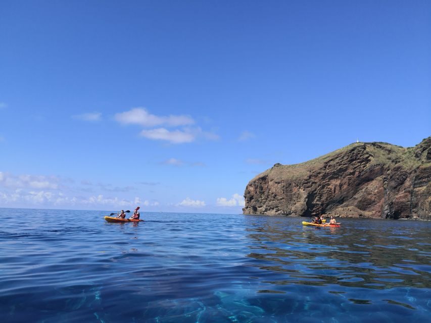 Caniço, Madeira: Marine Reserve Kayak & Snorkelling Tour - Gear and shore tips: what to bring so you’re comfortable