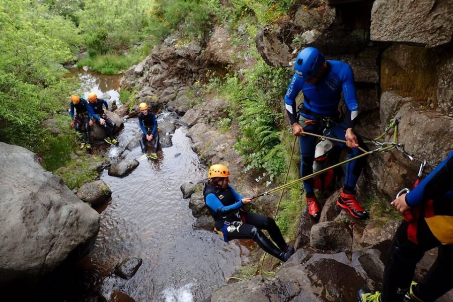 Canyoning in Madeira: Ideal for First-Timers and Families - Ribeira das Cales route: five rappels, including an 18m drop