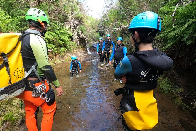 Canyoning in Madeira Island- Level 1 - Madeira’s Parque Ecológico do Funchal: the setting for a first canyoning day