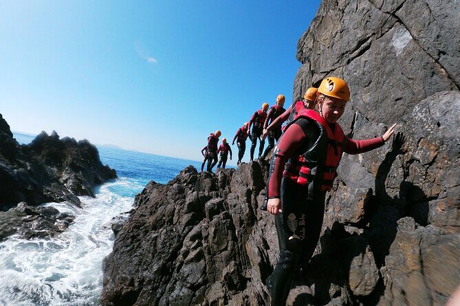 Coasteering Tour - Cliff jumping, swimming, scrambling. - Swimming, Snorkeling, and Cave Exploration Without Losing the Fun