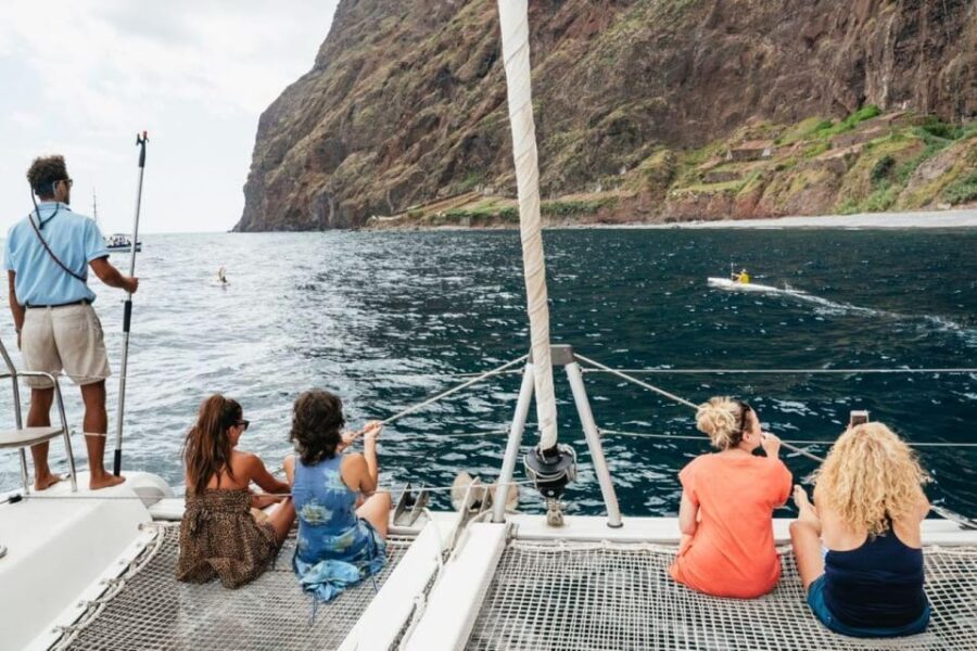 From Funchal: Cabo Girao Sunset Cruise on Luxury Catamaran - Seeing Cabo Girão from the water (why it feels bigger)