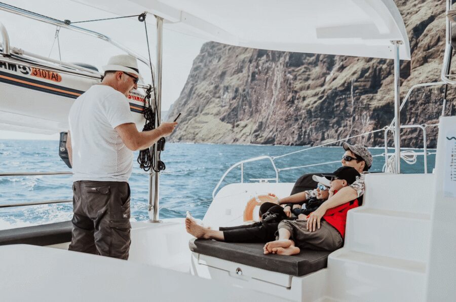 From Funchal: Cabo Girao Sunset Cruise on Luxury Catamaran - The snorkeling stop: what you’re actually doing