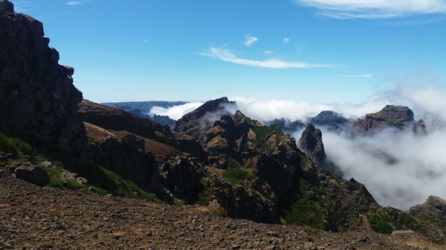 From Funchal: East Tour Madeira 4x4 Jipe Tour Santana Houses - Ribeiro Frio walk: a 45-minute break that pays off