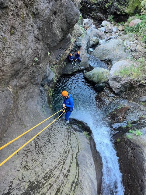 From Funchal: Intermediate Canyoning Adventure (Level 2) - Suit up like it’s serious: wetsuits, Adidas boots, helmets, harnesses