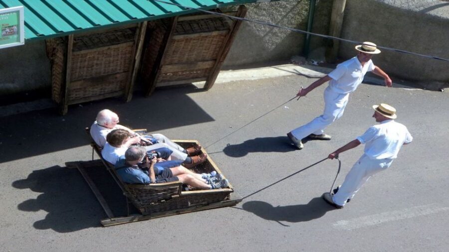 From Funchal: Nuns Valley, Monte and Sleigh Ride Tour - Toboggan ride down Livramento: 2 km of controlled fun