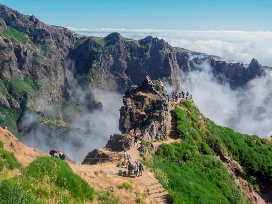 From Funchal: Transfer to Pico do Arieiro & Pico Ruivo Trail - Reaching Pico Ruivo: the top moment at 1862 m