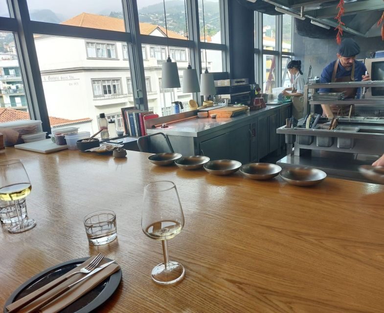 From Market to Plate: visit the market & culinary experience - A Chef-Led Show Above Funchal: how the fusion menu works