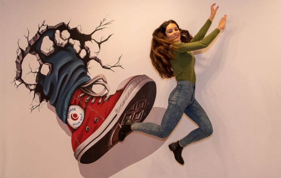 Funchal: 3D Fun Art Museum - The Michelangelo Creation of Adam Wine Illusion and Other Big “Wow” Scenes