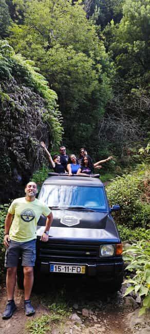 Funchal: 4WD Experience Skywalk to Seixal Porto Moniz, Fanal - South-to-north roads via Ribeira Brava and São Vicente