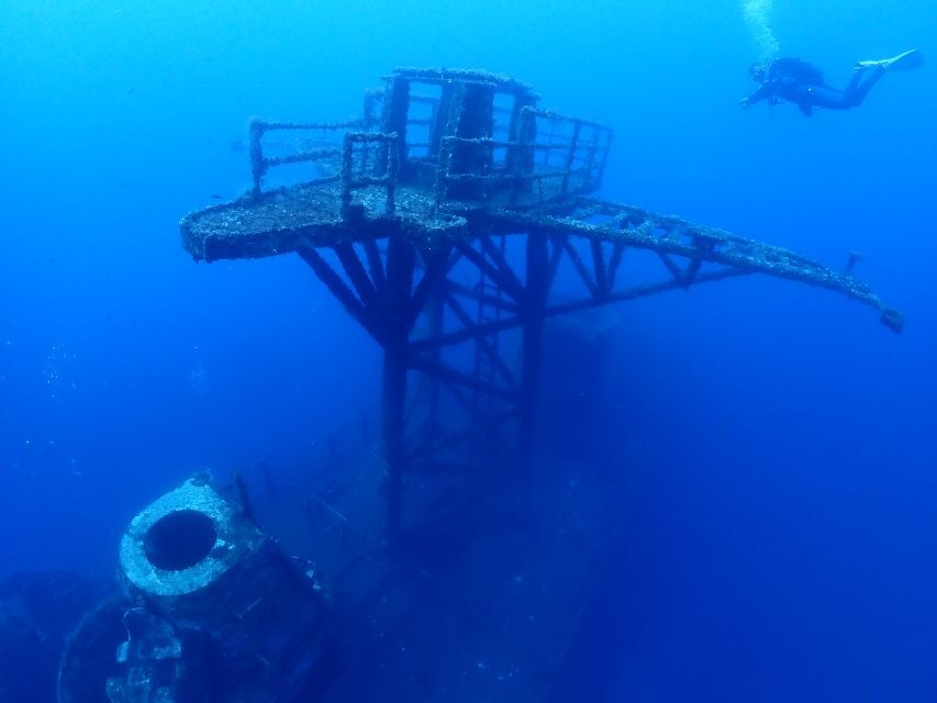 Funchal: Advanced Scuba Diving Afonso Cerqueira Wreck - Equipment, tank size, weights, and what $64 really buys