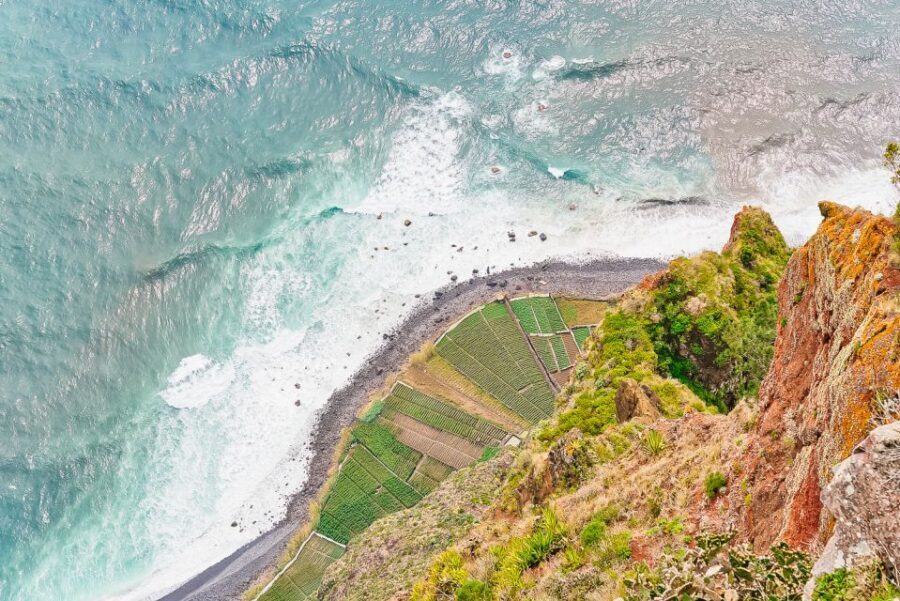 Funchal: Dolphin and Whale Watching Sailing Trip - What the sea-cliff Cabo Girão stop really feels like