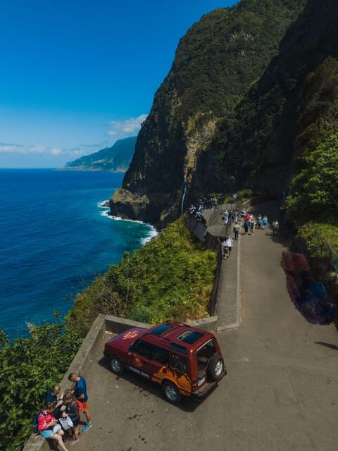 Funchal: Full-day Off-road Tour in West Madeira with Pickup - Véu da Noiva Waterfall: Watching Water Drop 100 Meters