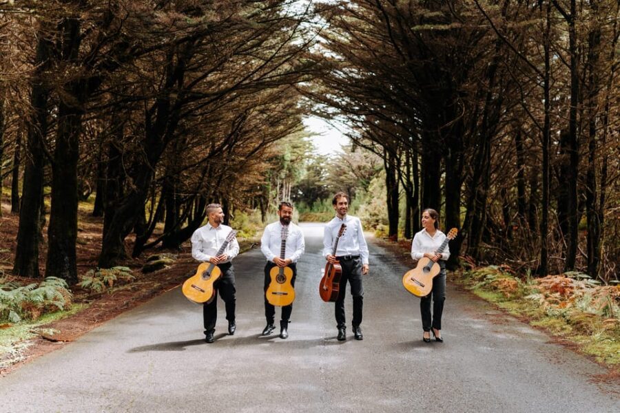 Funchal: Funchal Guitar Quartet in Concert - How the Music Program Flows: Commentary, Country Stories, and Style Switching