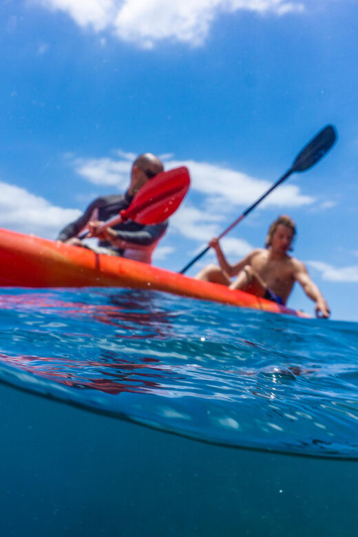 Funchal: KAYAK Rental or Guided tour with snorkeling - Gear-up: thin wetsuits, lifejackets, and a quick safety briefing