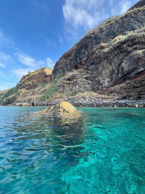 Funchal: Kayak & Snorkeling in Garajau Nature Reserve - Ponta do Lazareto snorkeling: clear water, fish, and real coastal wildlife