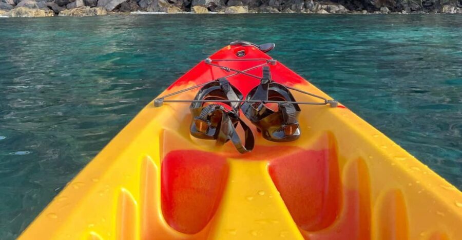 Funchal: Kayak & Snorkeling in Garajau Nature Reserve - Kayaking at Marina do Funchal: your safety briefing and first coastal views