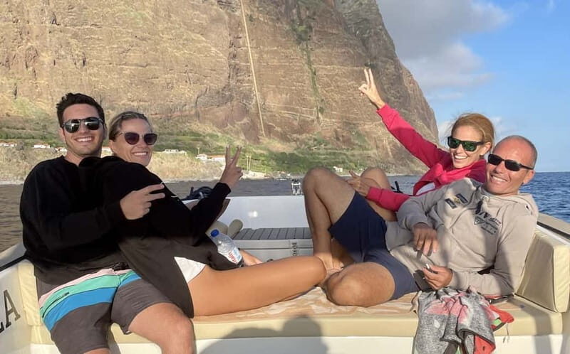 Funchal: Private Boat Tour w/Snorkel & Paddleboard - Off the coast of Funchal: the scenery you get without changing buses