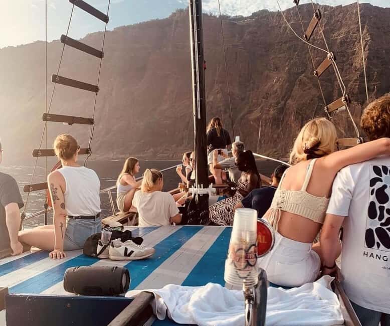 Funchal: Sunset Tour on Traditional Madeiran Boat w/ Drinks - Where this sunset cruise really shines near Cabo Girão