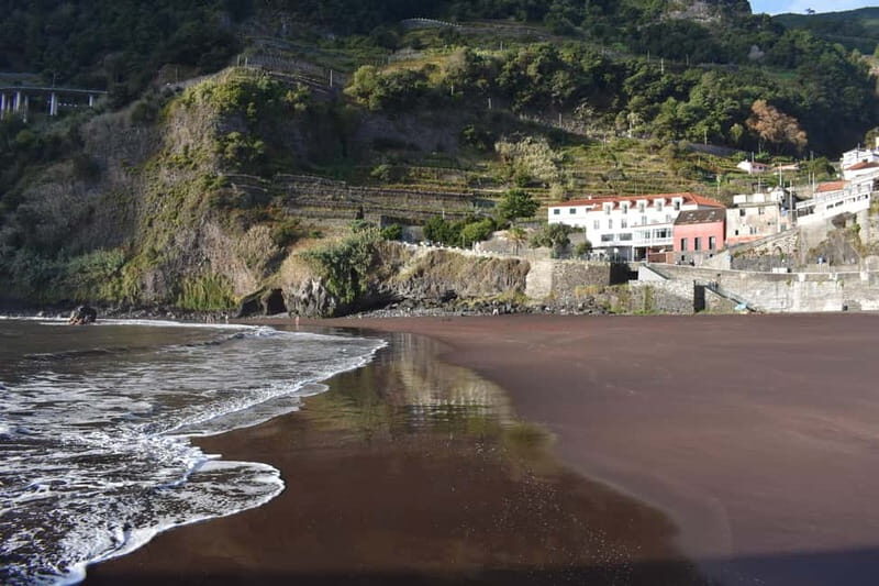 Funchal: Waterfalls, Volcanic Pools, and Fanal Forest Tour - Seixal Black Sand Beach: Texture, Color, and Fast Photo Stops