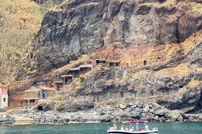 HD Private Boat Tour from Funchal – Swim, Paddle, Snorkel&Relax - Sliding past Câmara de Lobos for that classic south-coast vibe