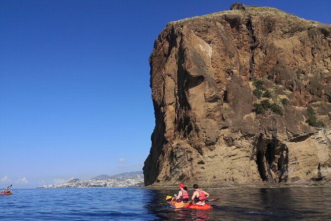 Kayak and Snorkeling Tour in Underwater Nature Reserve Garajau - Praia de Garajau Launch, Ladder Entry, and Real-World Water Conditions
