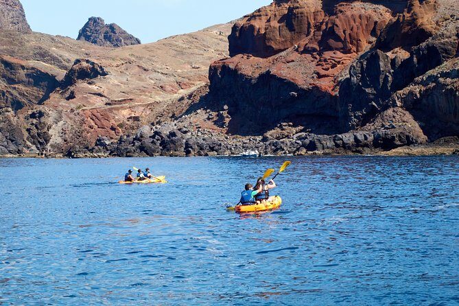 Kayak Experience @ Ponta de São Lourenço - Swim and Snorkel Breaks: Fun, But Not Guaranteed