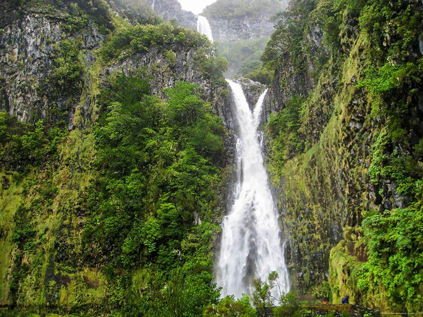 Madeira: Enjoy a Guided Levada Walk in the Rabaçal Valley - Levada do Risco: where the hike turns into waterfall country