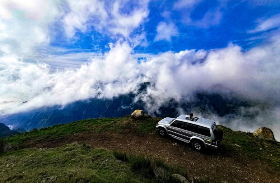 Madeira: Full-Day Jeep Tour, Natural Pools, Seixal & Fanal - Cabo Girão sky views: the cliff that makes the island feel enormous