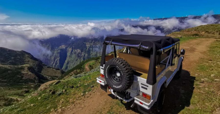 Madeira: Full-Day Jeep Tour, Natural Pools, Seixal & Fanal - São Vicente and Seixal: north-coast drama and black sand beach time