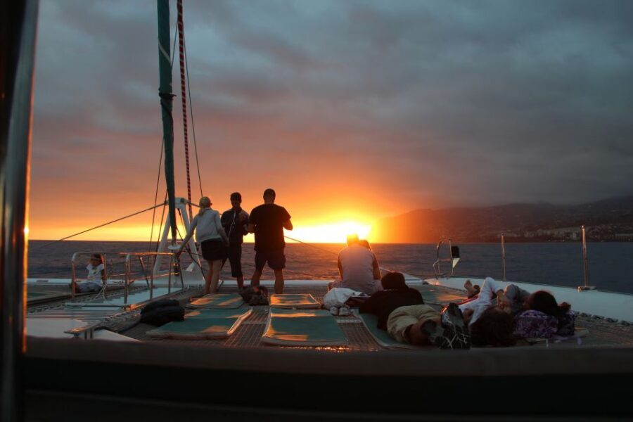 Madeira: Funchal Sunset Tour by Catamaran - Sunset viewing tips: where to stand, and what to wear