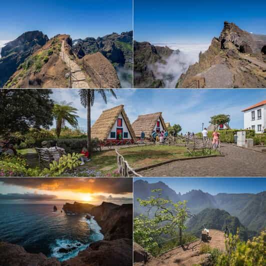 Madeira Funchal:East Tour Pico Arieiro & Santana&Laurissilva - Terreiro da Luta and the Senhora da Paz Sanctuary: A War-Memory Monument