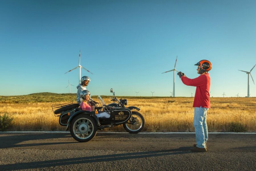 Madeira Island: 3-Hour Old Road Tour by Sidecar - The helmet headset and driver talk: how you actually get the story