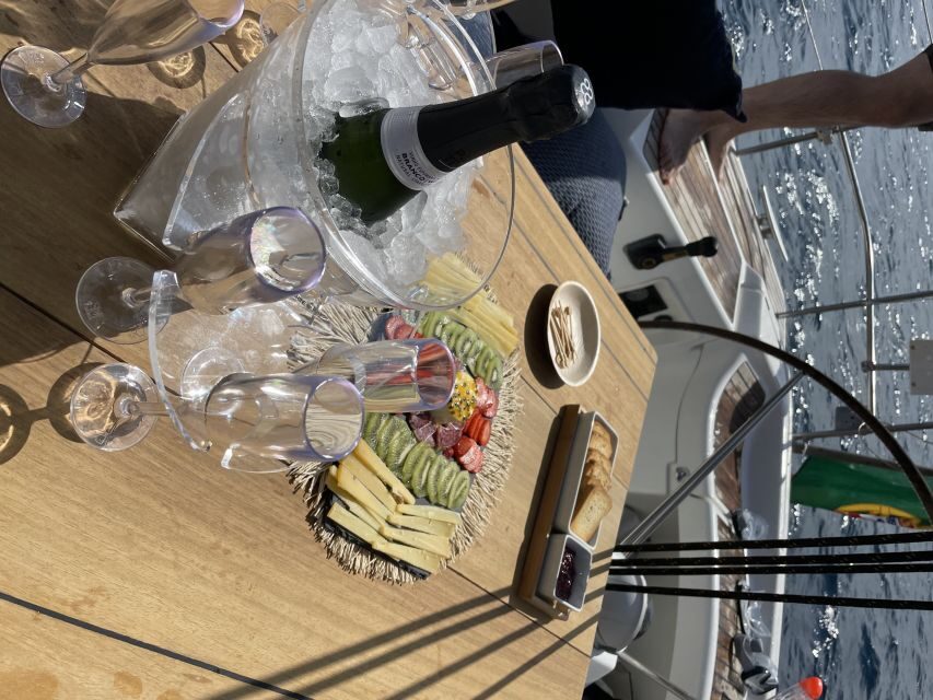 Madeira: Luxury Yacht & Sailing Sunset Tour - From Cais 8 to the Blue Hull: Getting on Board in Funchal