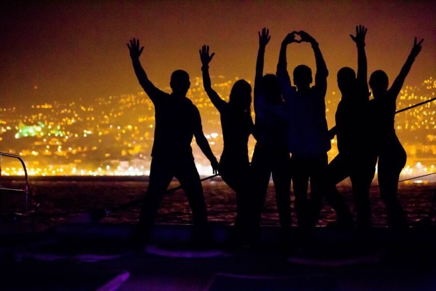 Madeira: New Year's Eve Fireworks by Catamaran - Boarding the Catamaran and Getting Positioned for Fireworks
