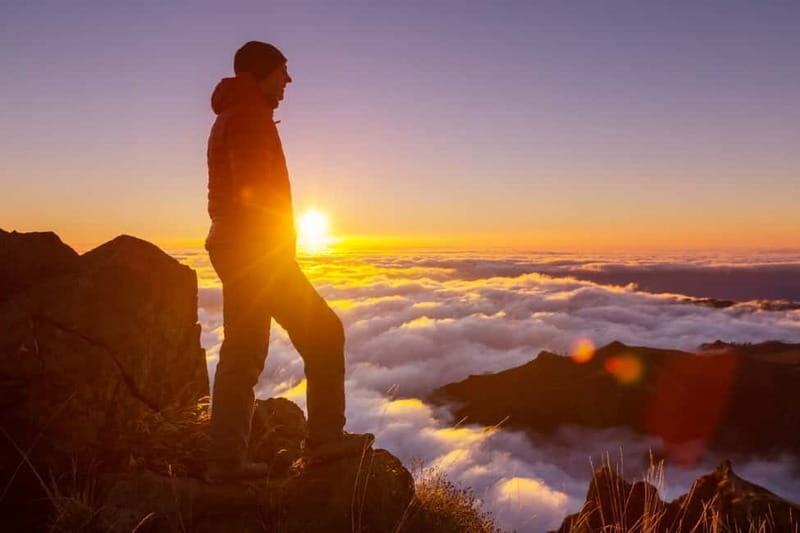 Madeira: Pico do Arieiro Sunset with Optional Dinner - The pre-sunset stop: campside picnic energy and drinks