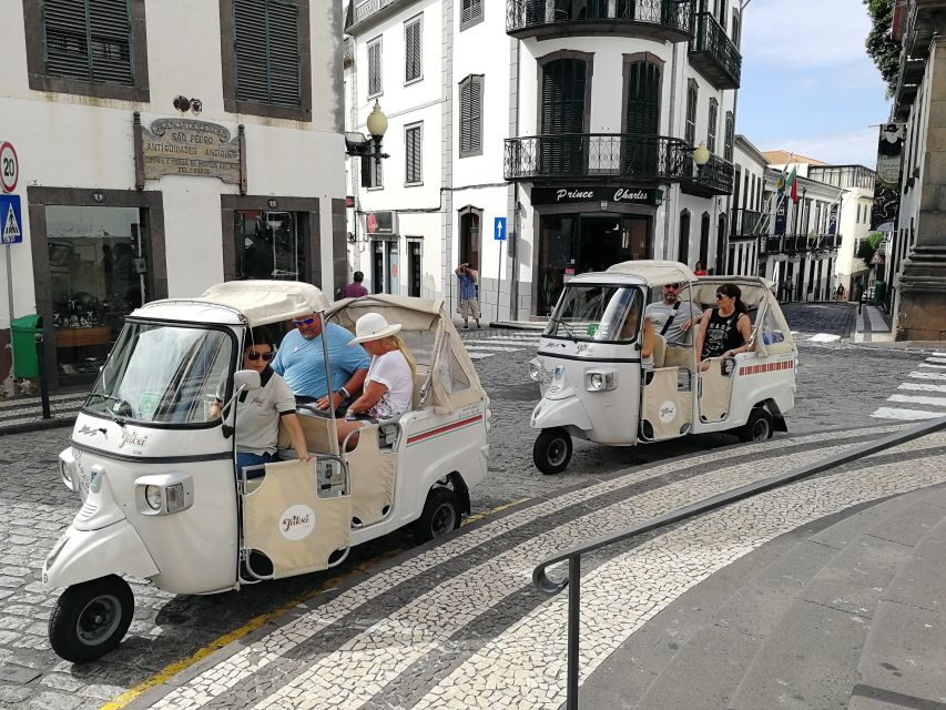 Madeira: Private Funchal City Tour in a Tukxi - Barreirinha Bar Café Break and the Garden Drive Finale