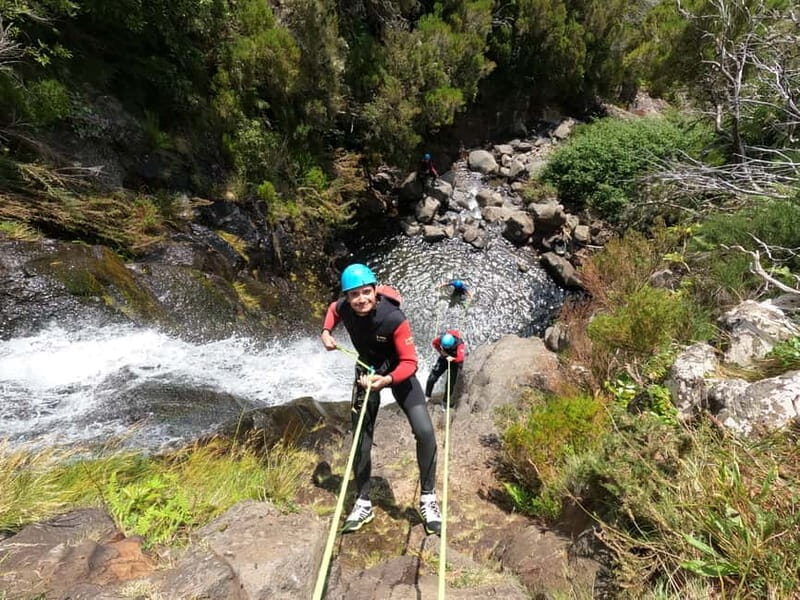 Madeira : Ribeira das Cales Canyoning (Level 1) - Pickup From Funchal or Caniço: How the Day Starts
