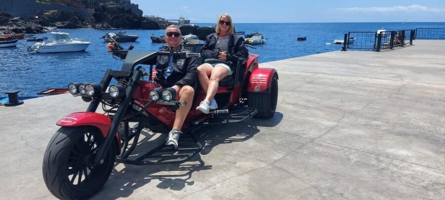Madeira : Tailor-made Custom Trike Tour of the Island - Option 2 (4 hours): a wider sweep around Funchal’s surroundings