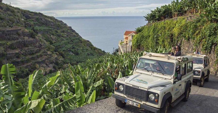 Madeira: The Best of South Jeep Tour - Jardim do Mar and Calheta: cliffside views with quick, effective stop times