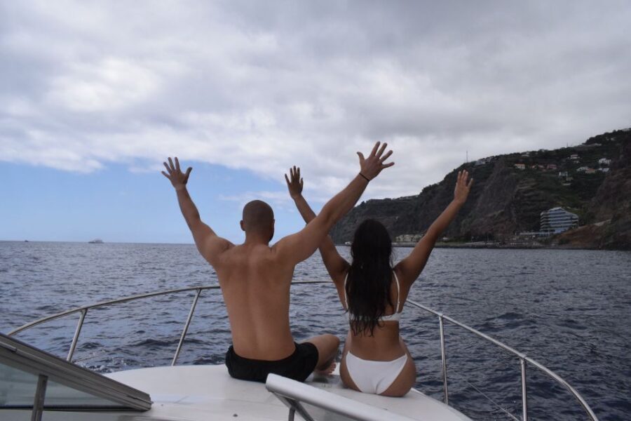 Madeira: Whale and Dolphin Watching Private Cruise - Cooling off with swimming and snorkeling in clear Madeira water