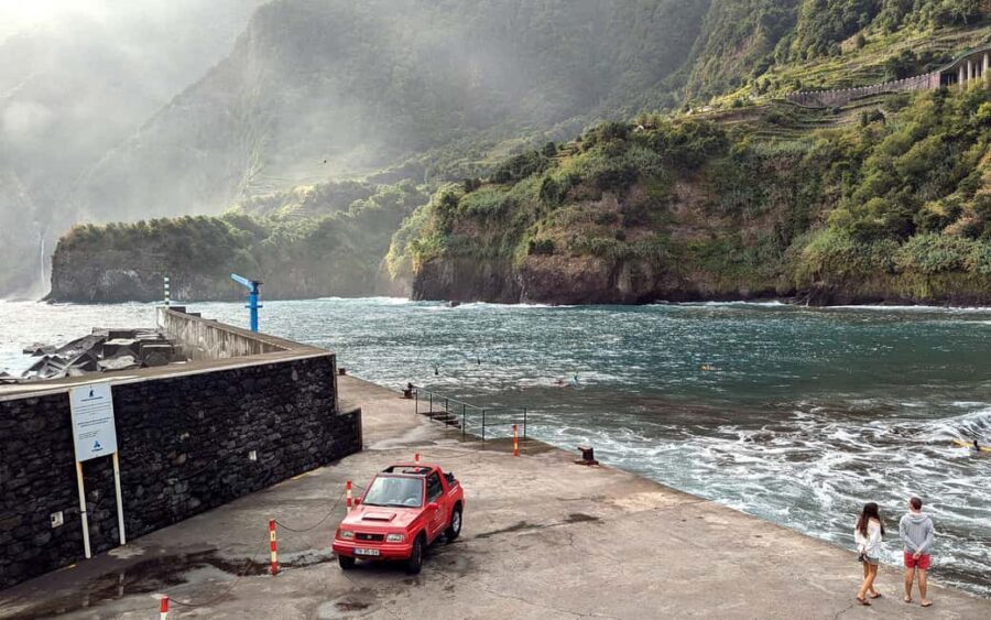 North Tour Private Half-Day: S. Vicente, Seixal & P. Moniz - From Funchal or Câmara de Lobos: how pickup sets the tone