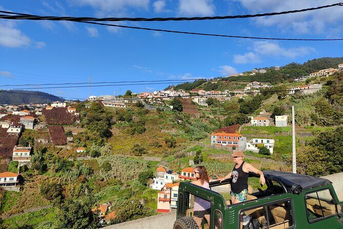 Real Life, Mountains & Sea Cliffs (Nun´s Valley View) - Half Day 4x4 Tour - Estreito de Câmara de Lobos: wine country, green slopes, and banana views