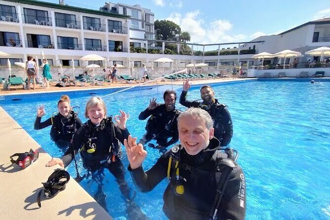 Scuba Diving Experience in Madeira - The open-water session at up to 12 meters