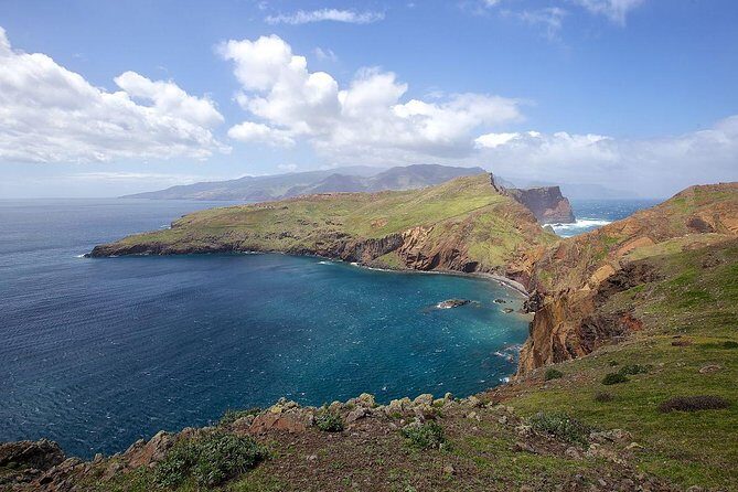 SUNRISE guided HIKE in Ponta de São Lourenço Natural reserve PR8 - The drive passes the airport area before you start hiking