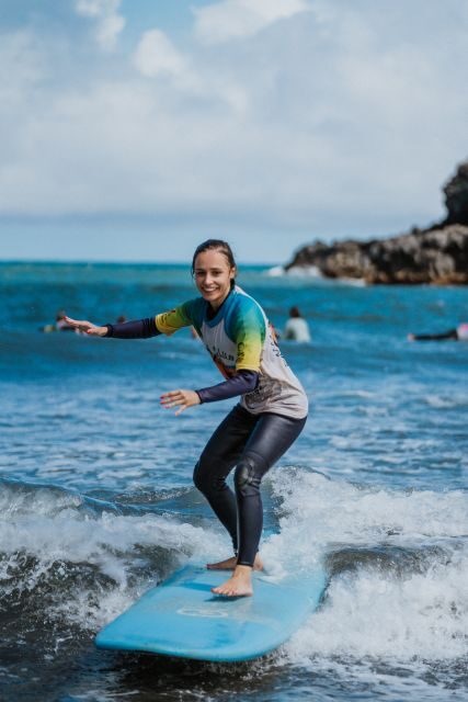 Surf lesson in Madeira - The warm-up: where you learn wave basics without getting overwhelmed