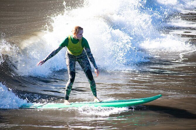 Surfing Lessons in Madeira - Catching Waves and Standing Up: Clear Progression, Not Random Trials